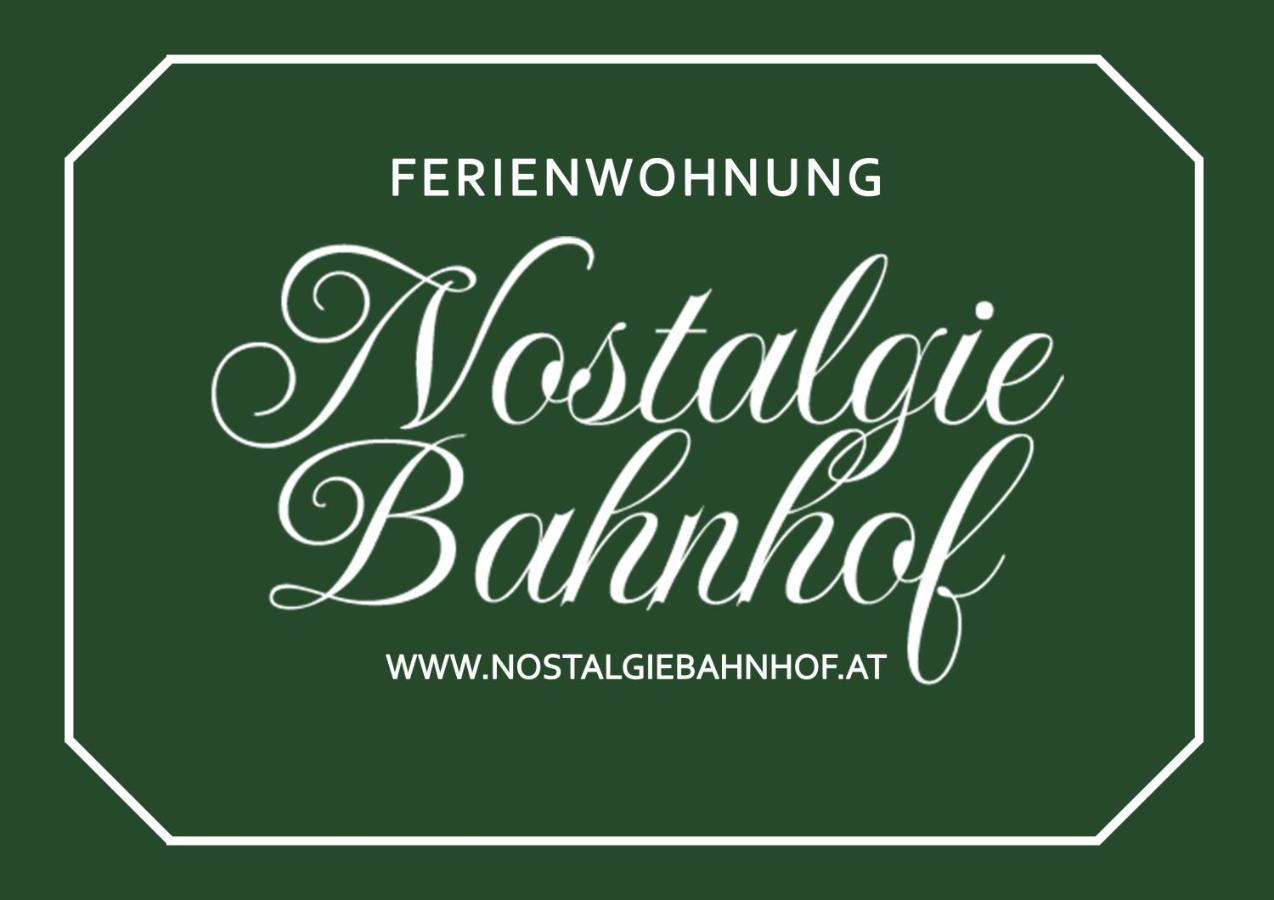 Nostalgie Bahnhof Apartment Gmund  Bagian luar foto